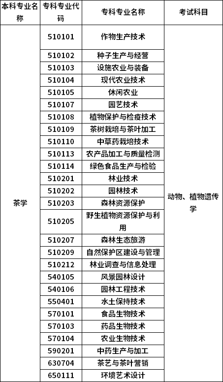 招生專業