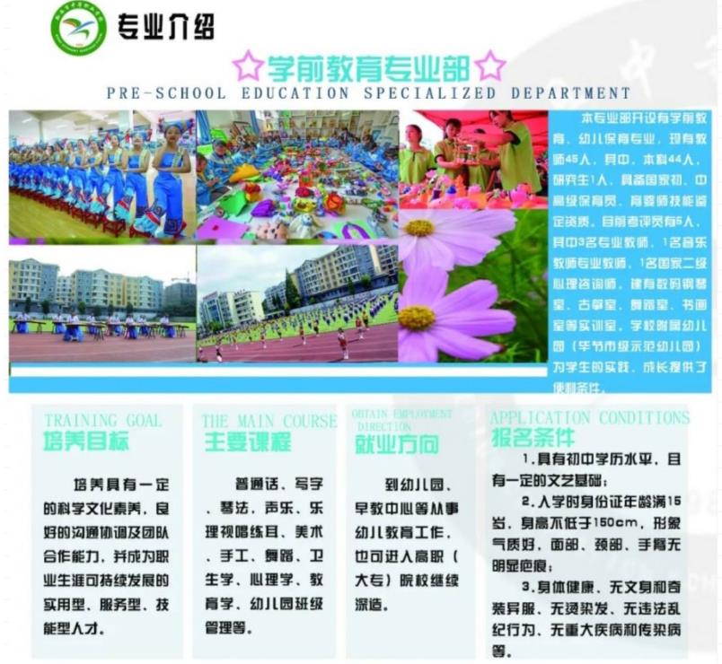 2023年黔西市中等職業學校招生簡章