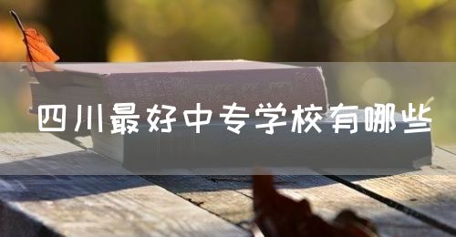 四川最好中專學校有哪些？(圖1)