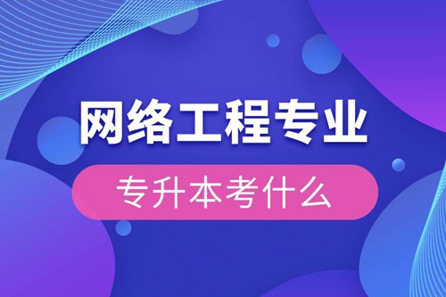 網絡工程專業專升本考什么