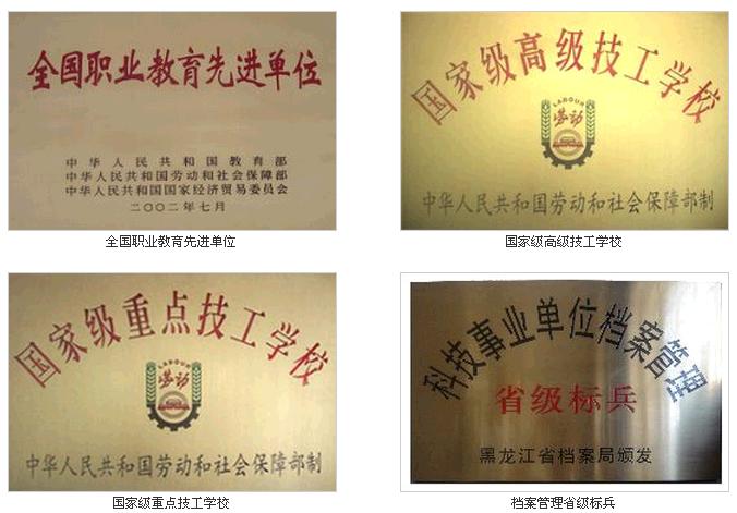 黑龍江東亞學團職業高中·高級技工學校 學校榮譽