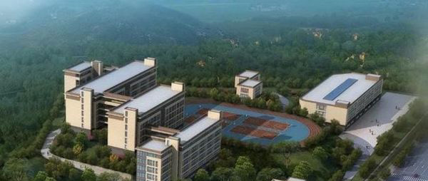 福建省閩江職業技術學校鳥瞰圖