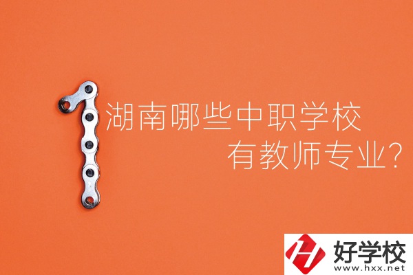 湖南哪些中職學校有教師專業？