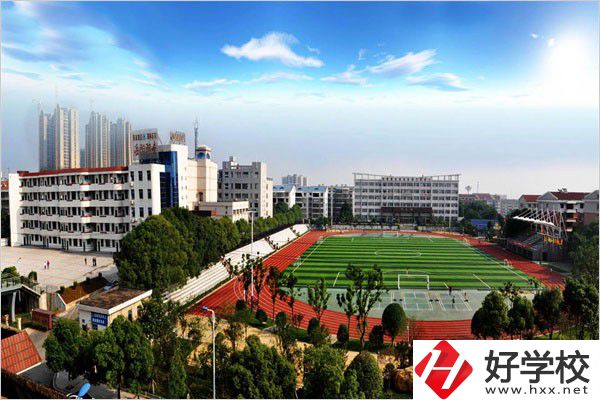 湖南省岳陽縣職業中等專業學校校園