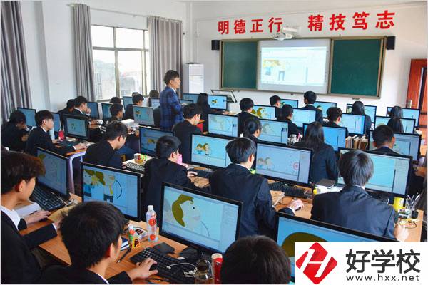 郴州市科龍職業技術學校實訓室