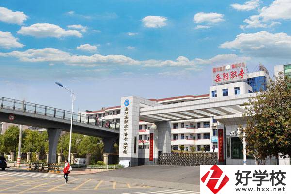 湖南省岳陽縣職業中等專業學校大門