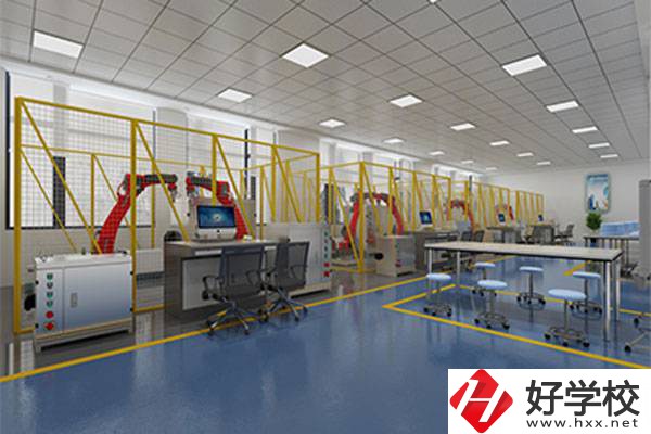 長沙市三聯科技中等職業學校實訓室