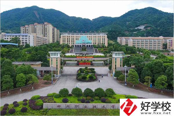 郴州職業技術學院大門