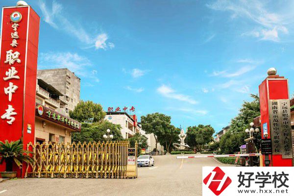 寧遠縣職業中專學校大門