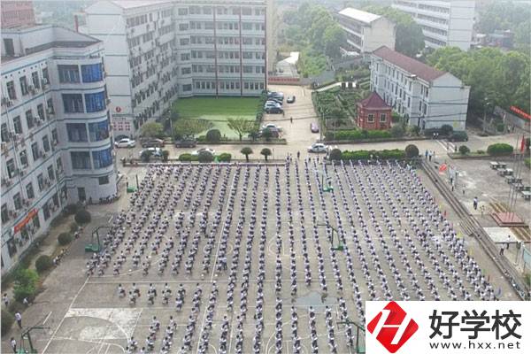 桃江縣職業中專學校校園