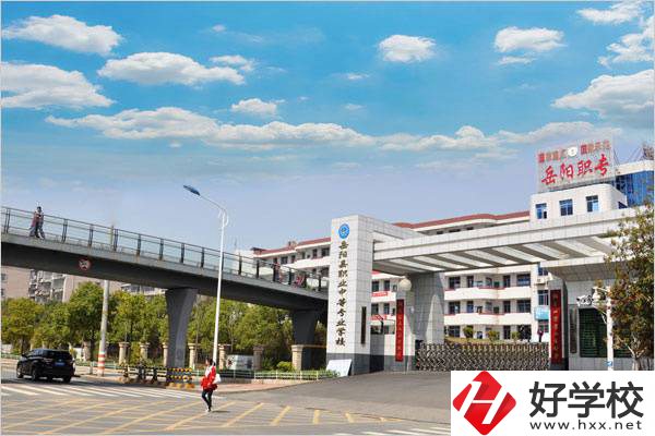 湖南省岳陽縣職業中等專業學校大門