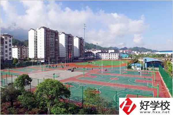 桑植縣職業中等專業學校運動場