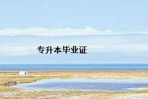 專升本畢業證