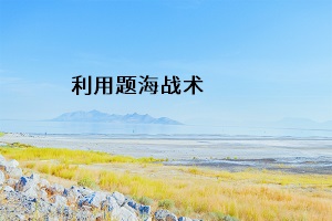 利用題海戰術