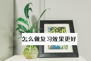 怎么做復習效果更好